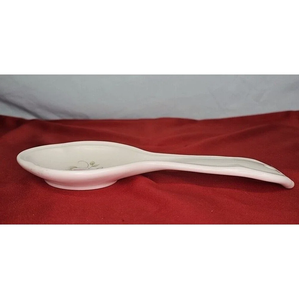 Spoon Rest Holder Pfaltzgraff Tea Rose Wall Hanging Decor 9